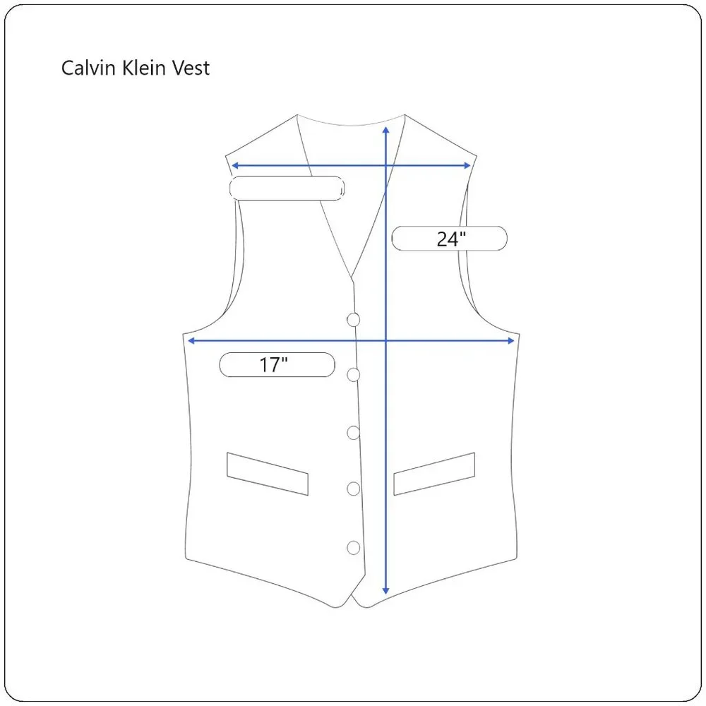 Calvin Klein | Women's Black Puffer Vest With Removable Collar Sherpa Fur - Picture 6 of 6